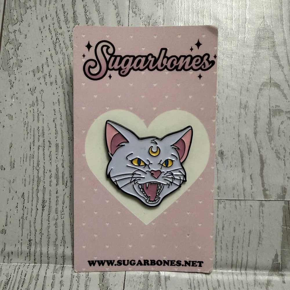Sugarbones Sailor Moon Artemis Pin Inspired